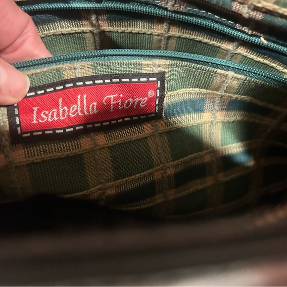 ISABELLA FIORE Vintage Tiger Beaded Tote Y2K Bag - Picture 14 of 14